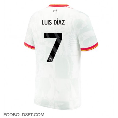 Liverpool Luis Diaz #7 Tredjetrøje 2024-25 Kortærmet Liverpool Luis Diaz #7 Tredjetrøje 2024-25 Kortærmet